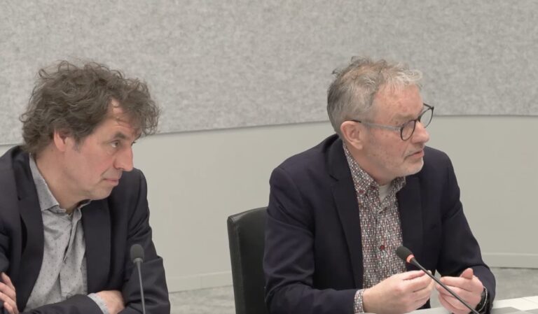 Marc van der Meer en Ruud van der Aa. lerarenbeleid