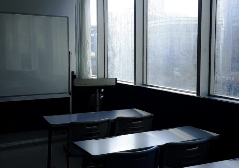 leraar voor de klas