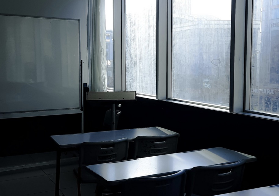 leraar voor de klas